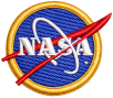NASA Circle Logo Wing MS7E